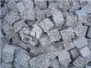 Castelo Branco Granite Cube Stone