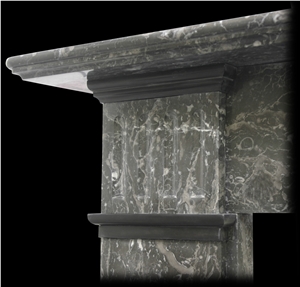 Late Victorian St Anne Marble Fireplace