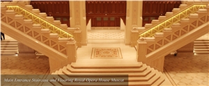 Main Entrance Staircase and Flooring Royal Opera House Muscat