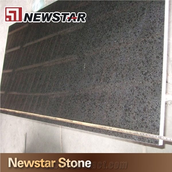 G684 Black Granite Slabs & Tiles, China Black Granite, Fuding Black Granite