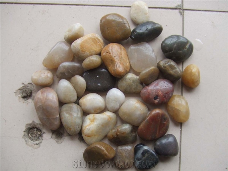 China Multicolor Pebbles and Gravels