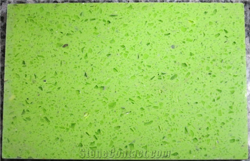 Green Quartz Stone,Solid Surface Engineered Stone