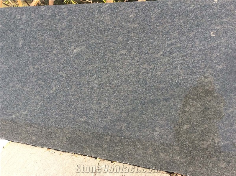 Steel Grey Granite,India Black Granite Tiles & Slabs
