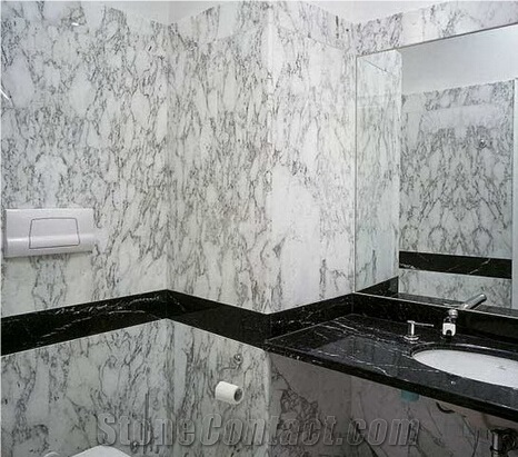 Arabescato Vagli Marble Kitchen Countertops