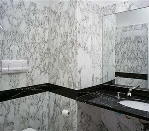 Arabescato Vagli Marble Kitchen Countertops