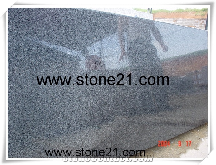 Cheap G654 China Impala Granite Slabs & Tiles, China Black Granite