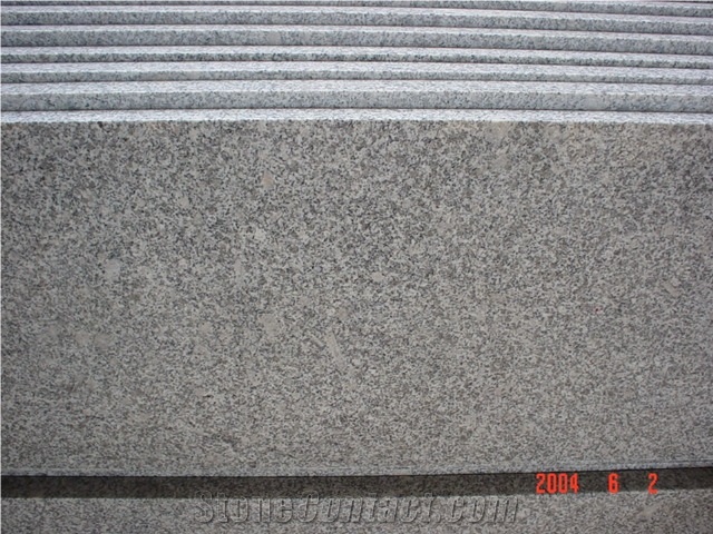 China Grey Granite Stairs Treads & Steps,G633 Grey Granite Staircase