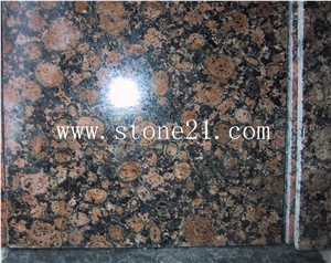 Finland Brown Granite, Wholesale Polished Baltic Brown Granite Tile