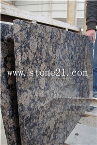 Finland Brown Granite, Wholesale Polished Baltic Brown Granite Tile