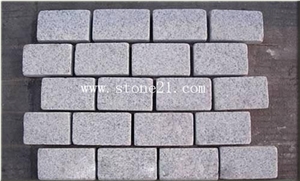 G602 Grey Granite Cobble Stone, G602 Granite Pavements