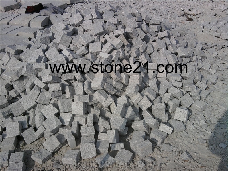 G603 Granite Cheapest Granite Price Cube Stone & Cobble Stone