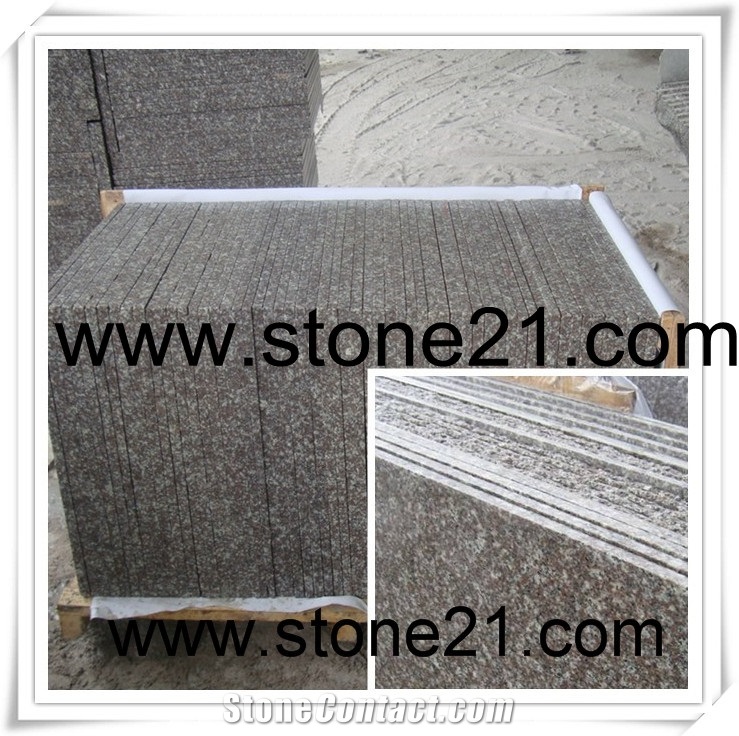 G664 Granite Stairs, G664 Granite Stair Treads, High Quality G664 Granite