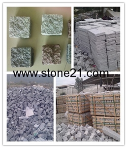 Grey Granite Cobble Stones