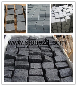 Grey Granite Cobble Stones
