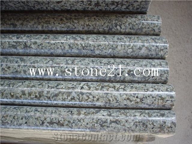 Natural Stone Type and Green Countertop, Peanut Green Color granite kitchen tops