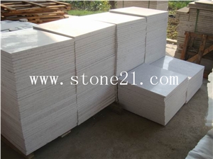 Pearl Flower Granite Slabs, China Jiangxi White Granite Flooring Tiles