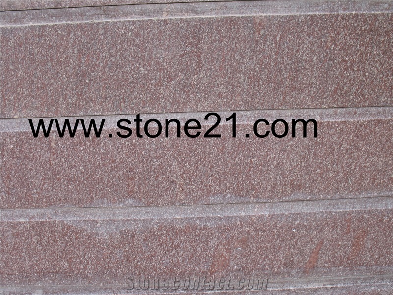 Porphyry Red Granite Cobbles, Porphyry Red Granite Pavements