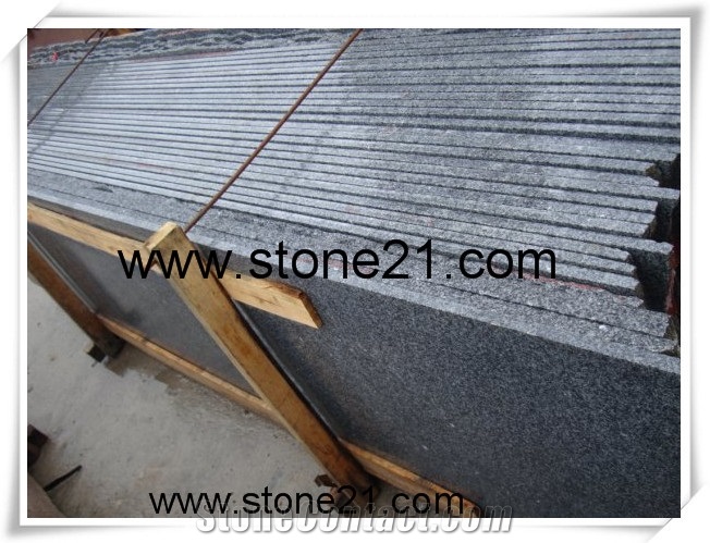 Sesame Black Granite slabs & tiles, china black granite