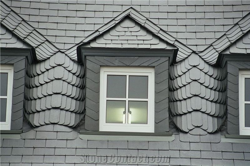 Canadian Black Roofing Slate