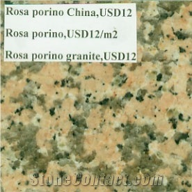 Rosa Porino China Granite Slabs