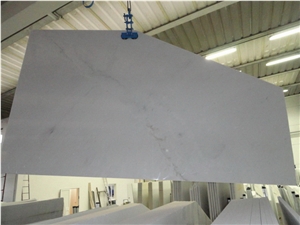 Bianco Carrara C White Marble Polished Tiles,Machine Cutting Slabs, White Marble Tile with Veins for Bathroom Walling