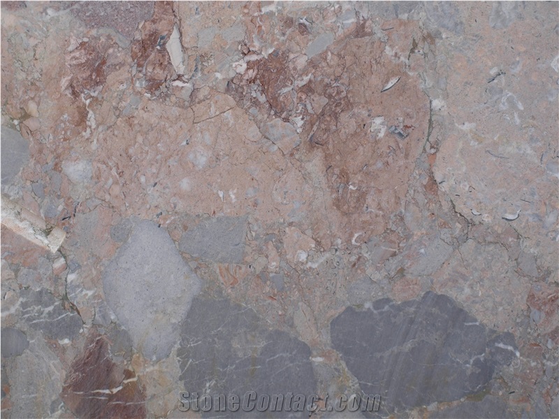 Kokkinovrachos Marble, Red-Rock Marble Blocks