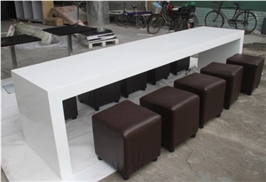 Beautiful white marble dining table custom design furniture