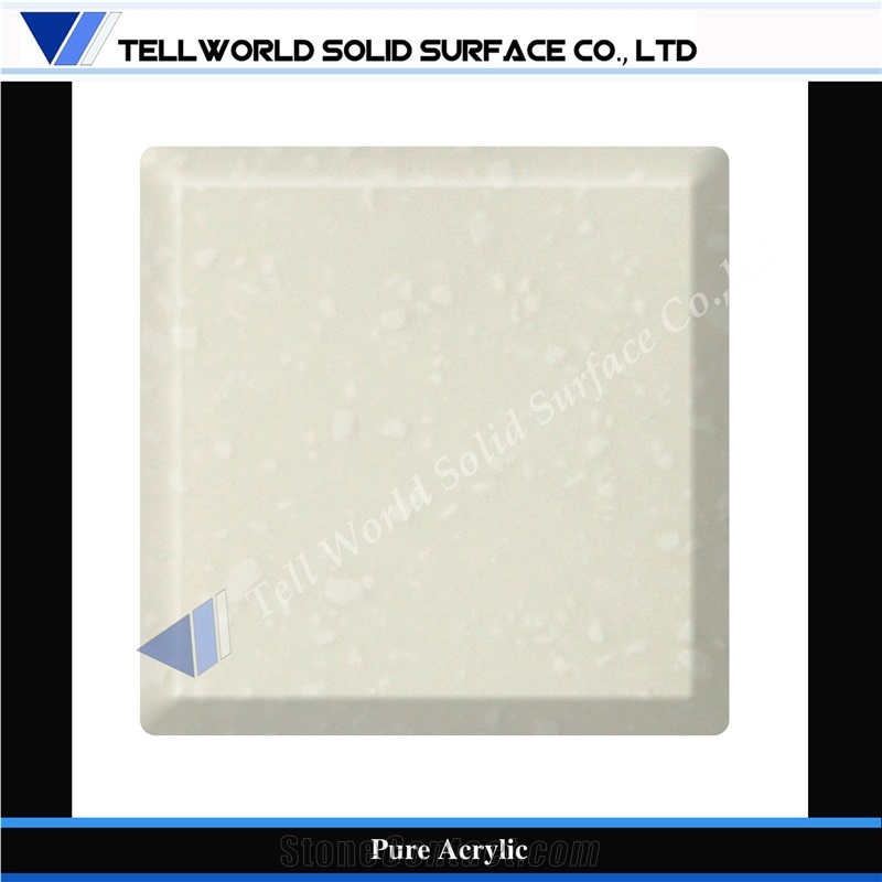 China Artificial White Marble Slabs/Panels/Tiles