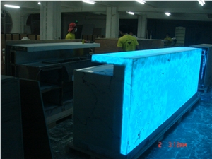 China Supplier Manmade Stone Tabletops,Reception Counter