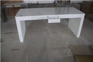 China White Stone Cheap Price Office Desk