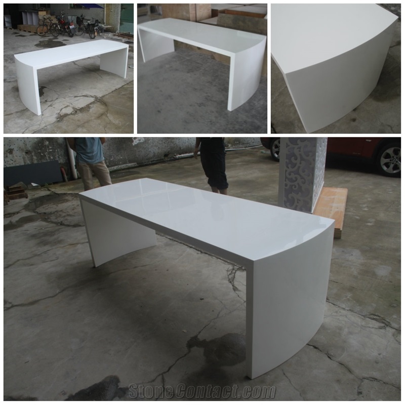 Clear Acrylic Checp Price Office Desk Used Small Office Furniture