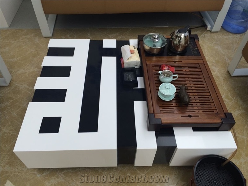 Custom Design Furniture Marble Top Coffee table