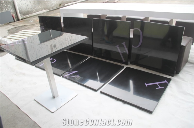 custom design high quality marble dining table for home furniture with stainless steel base for sale