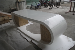 Heat Selling Popular Design Drawers Office Desk Executive Manmade Stone Desk
