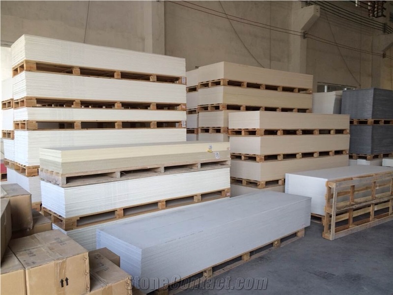 Modified Artificial Stone Solid Surface Slabs