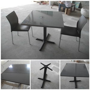 Restaurant Manmade Stone Granite Stone Dining Table & Chairs
