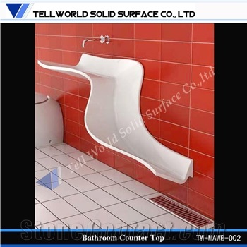 solid surface basins for bathroom