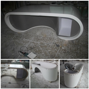 white marble office ceo executive office desk