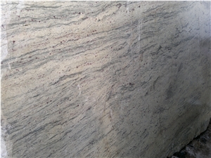 River White Granite Block, India White Granite