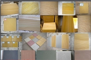 Natural Sandstone Tiles,Natural Sandstone,Different Colors Sandstone