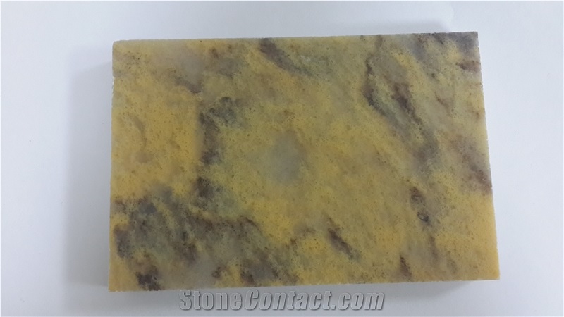 Yellow Quartz Stone, Artificial Stone Tile