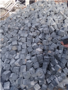 Pure Black Granite Cube,Laiwu Black Cube Stone
