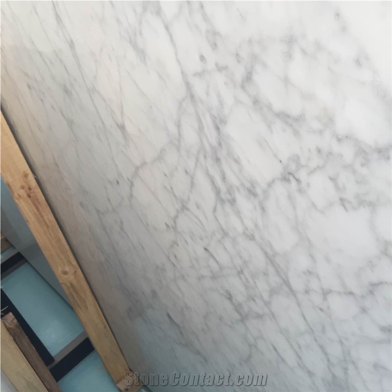 Bianco Carrara Marble Slab, White Carrara Marble Slab, Italy Marble Slab, White Color Marble, Marble Slab and Marble Tile