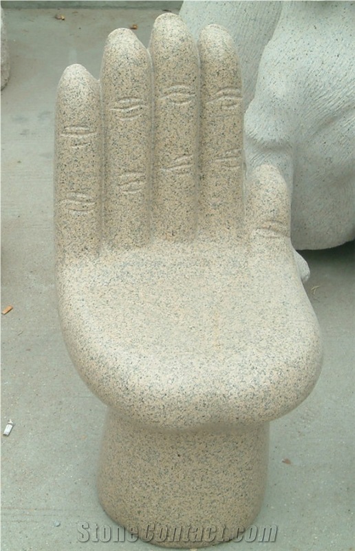Natural Stone Chairs, Granite Bench, Park Furniture, Outdoor Chairs