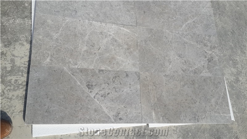 Silver Grey Marble Slabs & Tiles