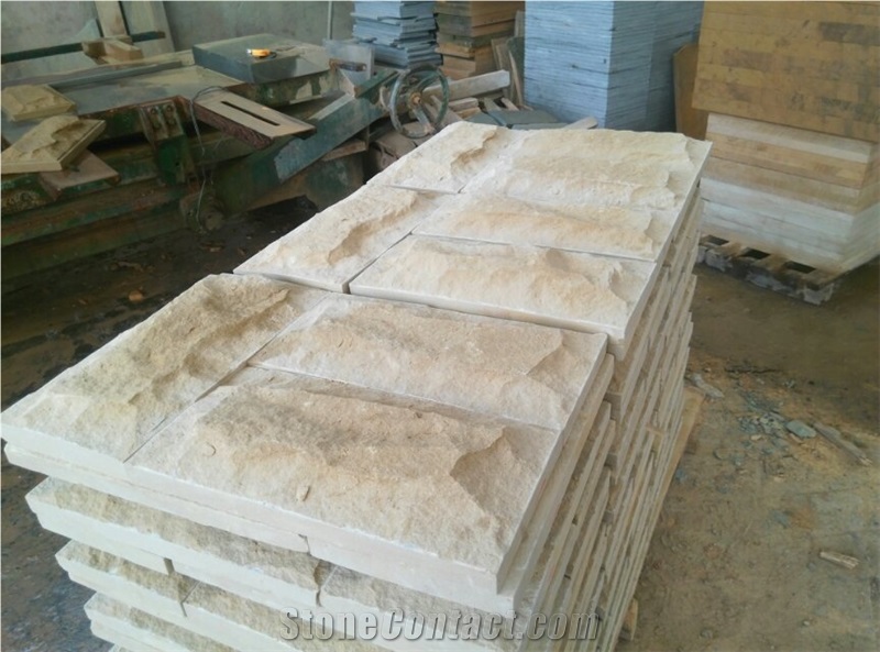 Beige Sandstone Floor Covering Mushroom Stone,Sichuan Beige Sandstone