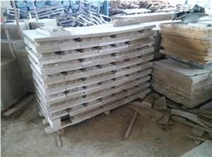 China Beige Sandstone Floor Covering Slabs & Tiles, Sichuan Beige Sandstone Tiles
