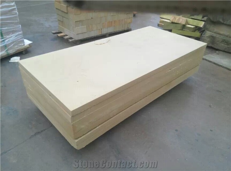 China Beige Sandstone Floor Tiles, Sichuan Beige Sandstone Slabs