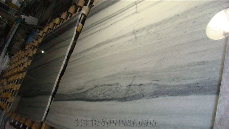 China Crystal White Wooden Marble Slabs & Tiles, Sichuan White Marble Slabs & Tiles