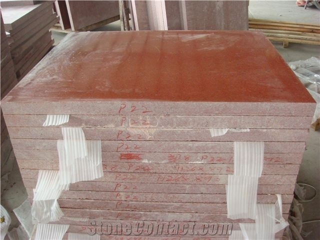 Chinese Red Granite G5103, Sichuan Red Granite Slabs & Tiles